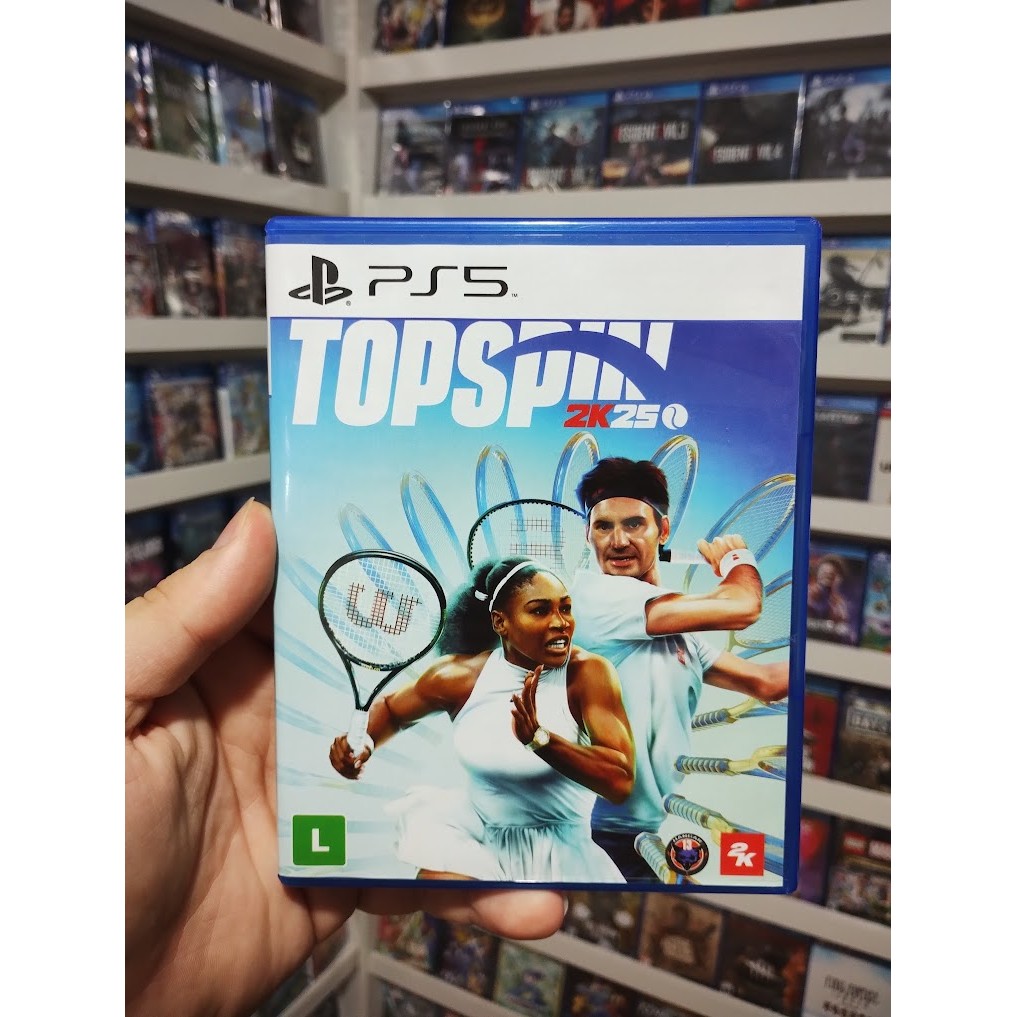 Topspin 2K25 Ps5 Usado Mídia Física