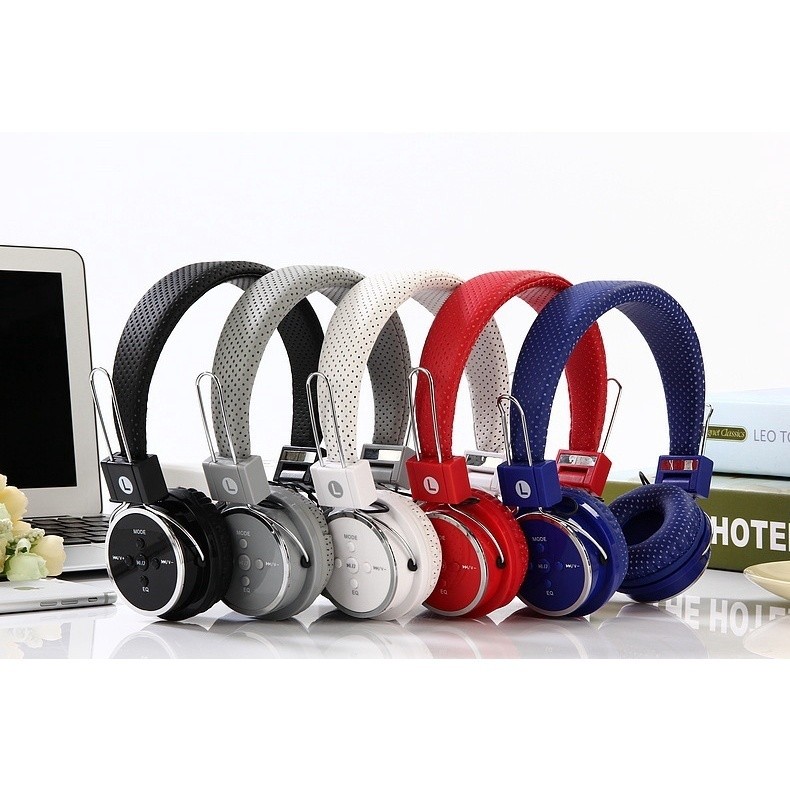 Fone De Ouvido Sem Fio bluetooth fm mp3 Micro Sd Usb B-05 Headphone Universal Sd P2 B05 — imagem 2 de 2