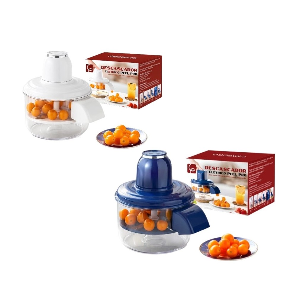 Descascador Elétrico Para Descascar Frutas Uvas Alho Tomate