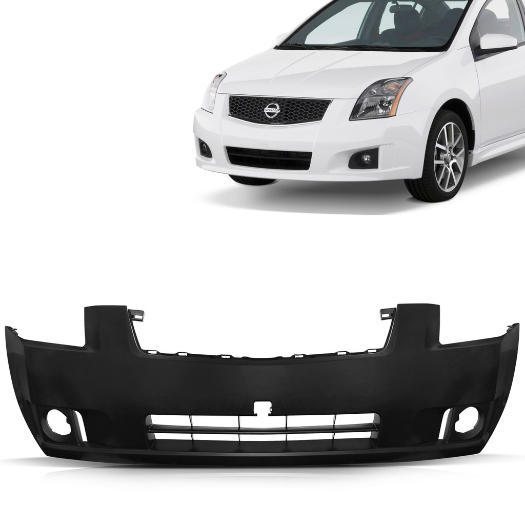 Parachoque Dianteiro Sentra 2008 2009 Com Furo em Oferta na Shopee