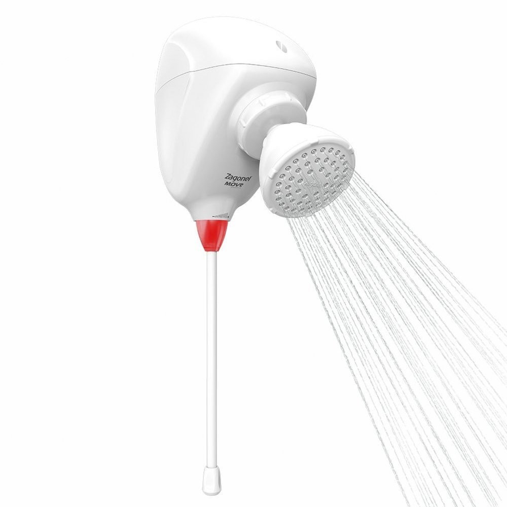 Chuveiro Zagonel Ducha Move Eletrônica Branco