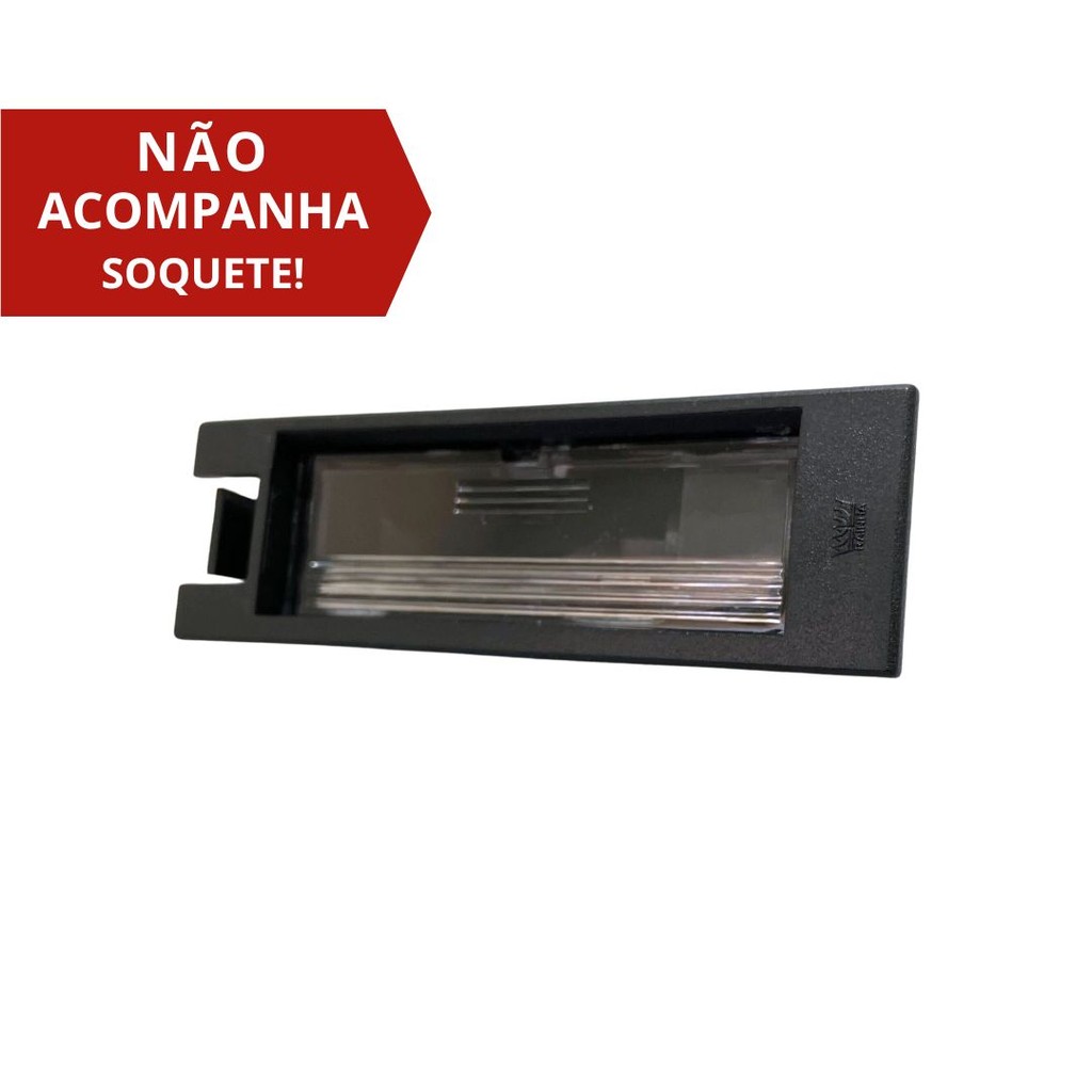 Kit Lanterna Placa Para GM Agile 2010 a 2014 Luz Placa Agile Com Lampadas
