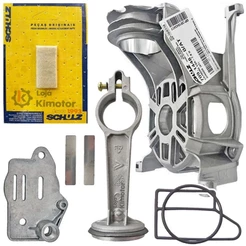 Kit Reparo Compressor SCHULZ CSA 7,8 TWISTER - ORIGINAL - Biela, Anel, Ventilador, Válvula Retenção
