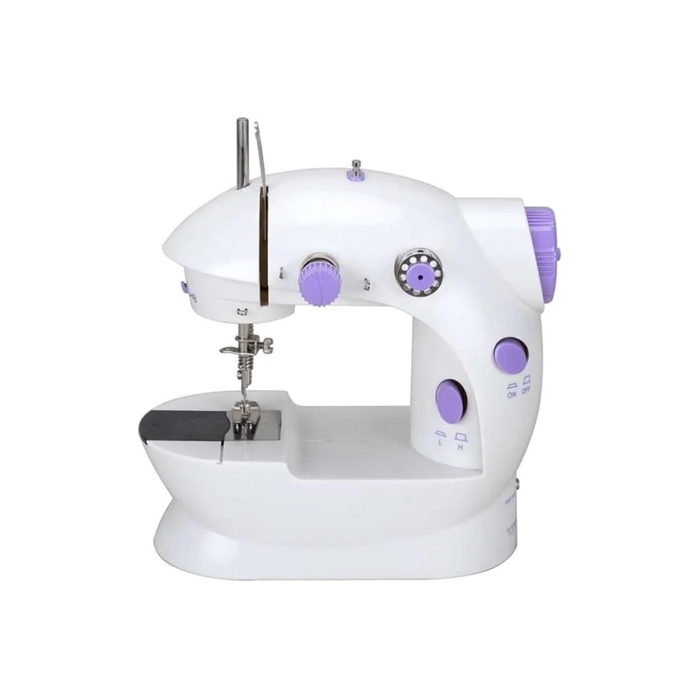 Mini Máquina de Costura Reta Portátil Elétrica – Compacta, Leve e Prática em Oferta na Shopee