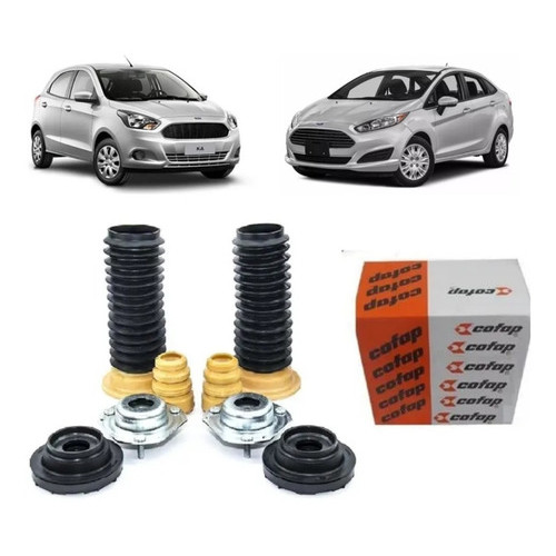 Kit Batente Amortecedor Dianteiro New Fiesta Cofap Tkc08109