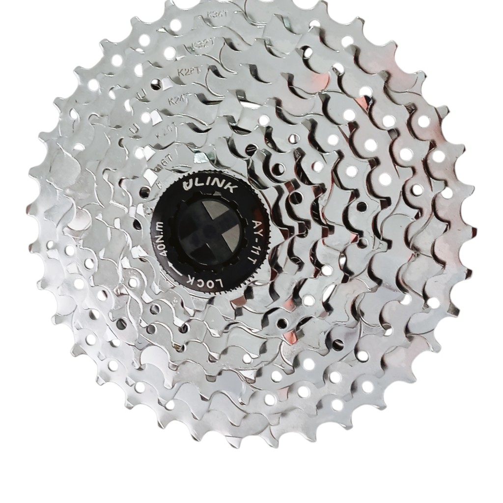 Cassete Encaixe 8v K7 MTB Cromado 8 Velocidades 11-36D