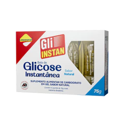 Gli-Instan Lowçucar Sabor Natural Glicose Instantânea 5X15G