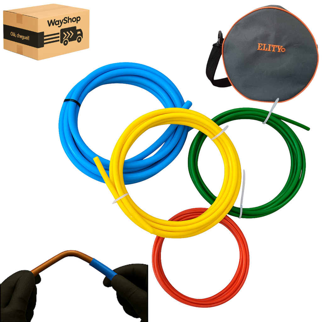 Conjunto Dobrador de Tubos Tipo Haste ELITY 1/4, 3/8, 1/2, 5/8 – 4 Metros