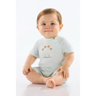 Macaquinho em Suedine Bebê Menino Up Baby em Oferta na Shopee