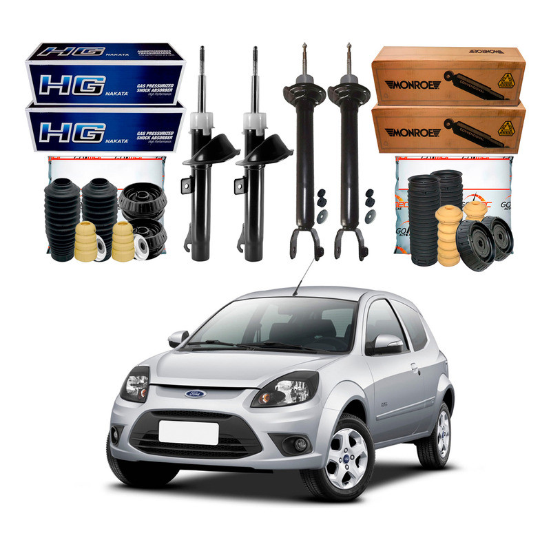 Kit Amortecedor Dianteiro Traseiro Ka 1.0 1.6 2011 A 2013 em Oferta na Shopee