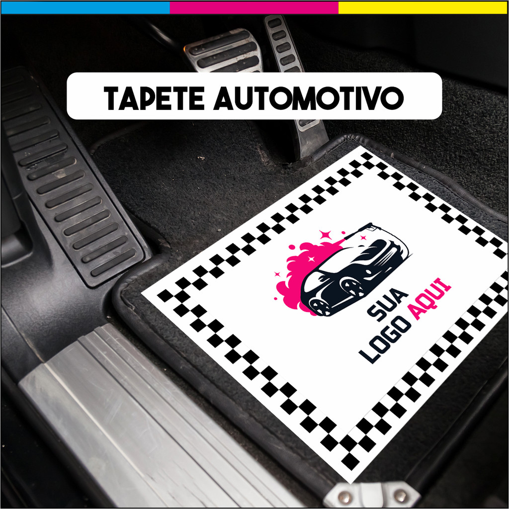 Tapete de papel para lava jato personalizado com sua logo 40x30
