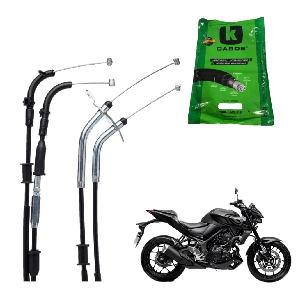 Cabo de Acelerador Mt03 2021/2025 Original em Oferta na Shopee