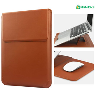 Bolsa Protetora para Macbook Pro/Air 13,3" 15" 16,2" com Capa em Couro PU Macio em Oferta na Shopee