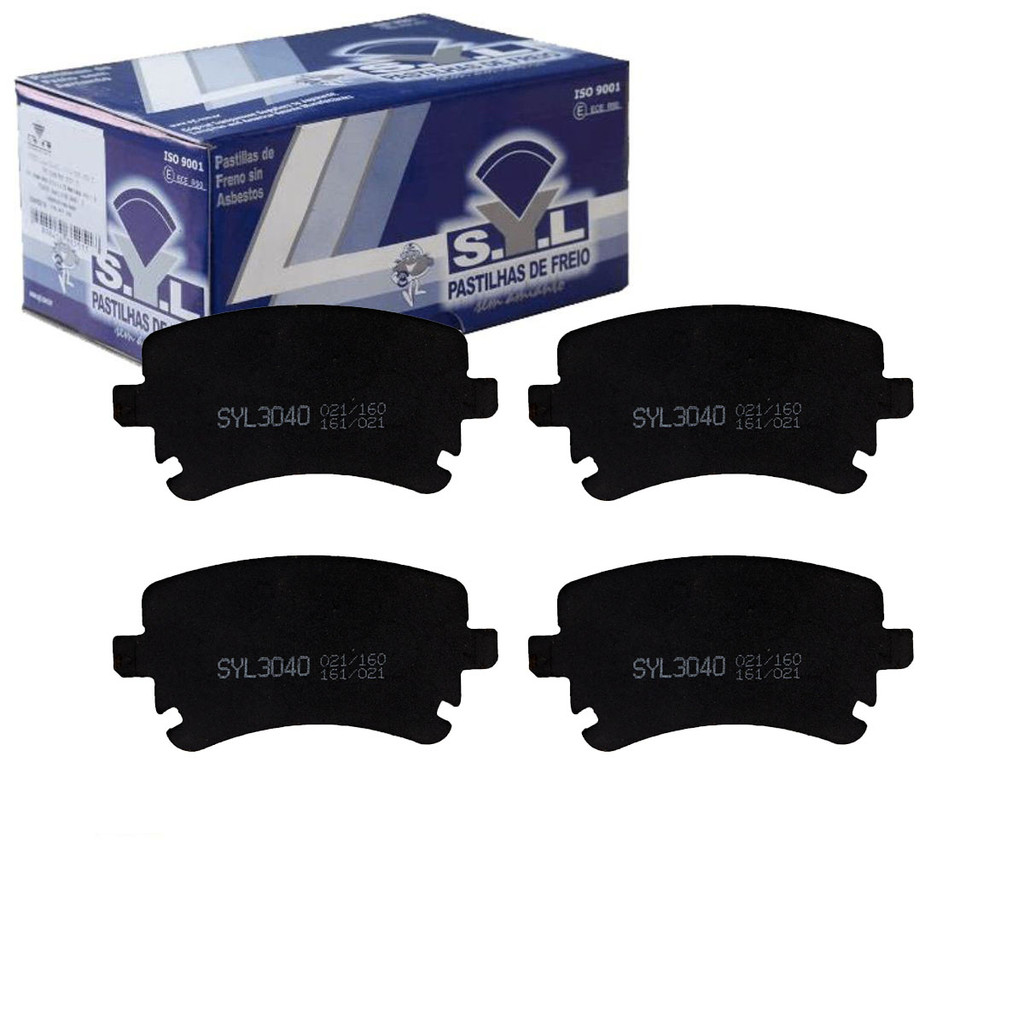 Pastilha De Freio Traseiro - A4 2005 A 2006 / A4 Quattro 2005 A 2006 / A6 2005 A 2006 / A6 Quattro 2005 A 2006 / A8