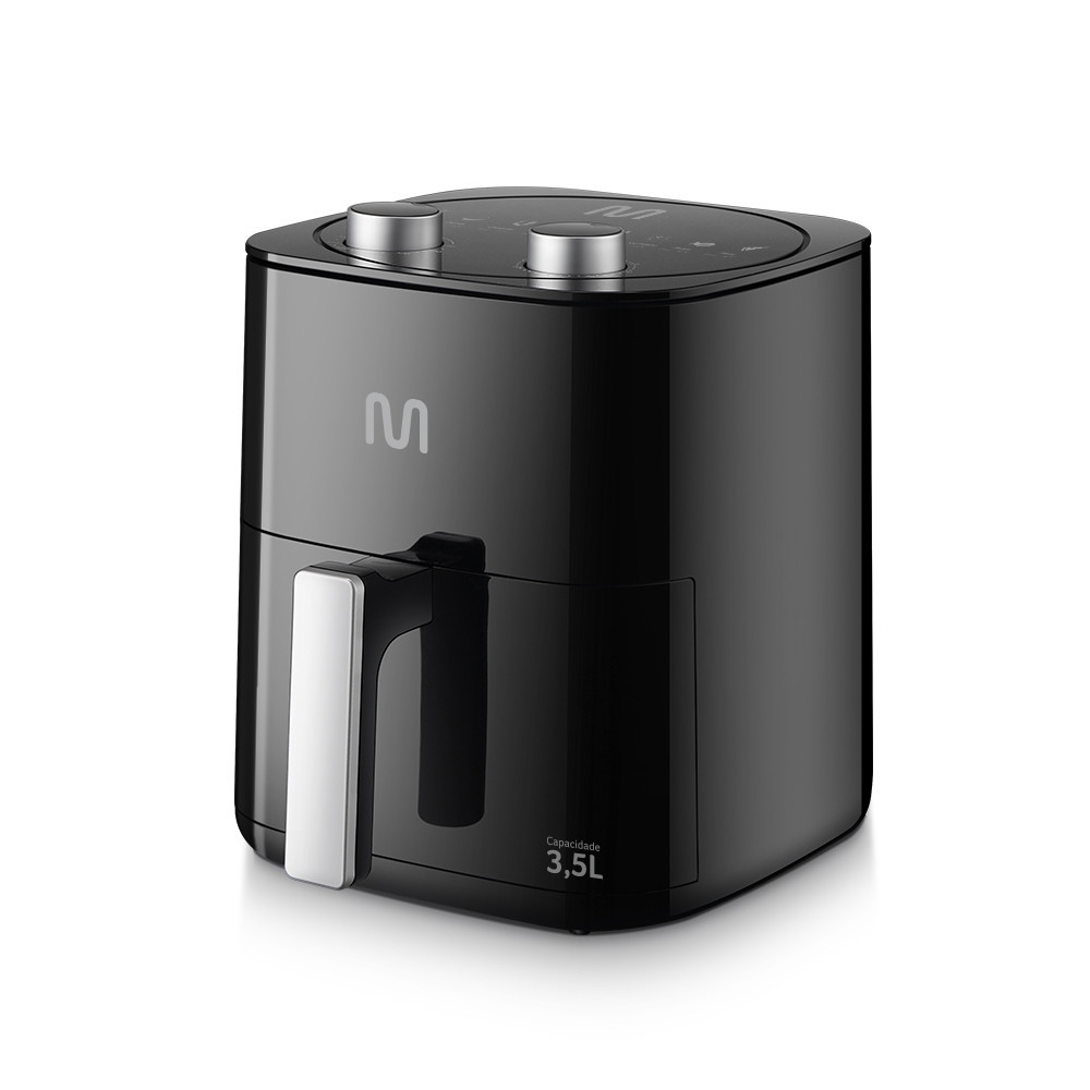 Fritadeira Elétrica Air Fryer 3,5L 1350W 220V Preta Multi - GO230