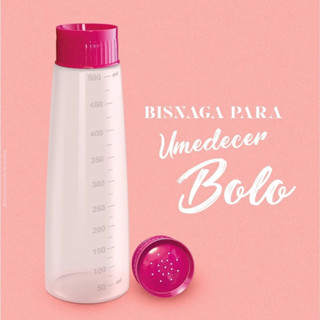 Bisnaga Regador para Umedecer Bolos Massas Com Tampa Dosadora 500ml Confeitaria em Oferta na Shopee