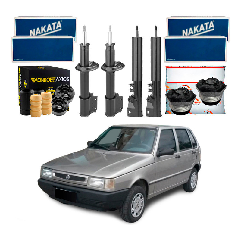Kit Amortecedor Dianteiro Traseiro Uno 1.0 1.5 1996 A 2004 em Oferta na Shopee