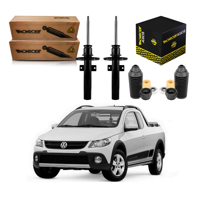 Kit Amortecedor Dianteiro Saveiro Cross 1.6 2009 A 2013
