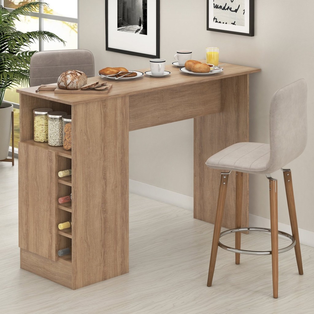 Bancada Balcão de Cozinha Ilha Gourmet em Oferta na Shopee