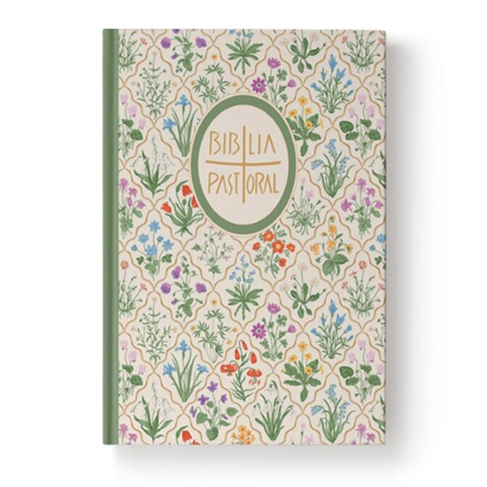 Bíblia Pastoral | Letra Normal | Capa Dura Jardim | Edição Católica em Oferta na Shopee
