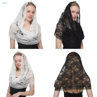 Quieti Véu Renda Para Casamento , Lenço Massa Latina Noiva , Igreja Católica , Mantilla , Headcoveri em Oferta na Shopee