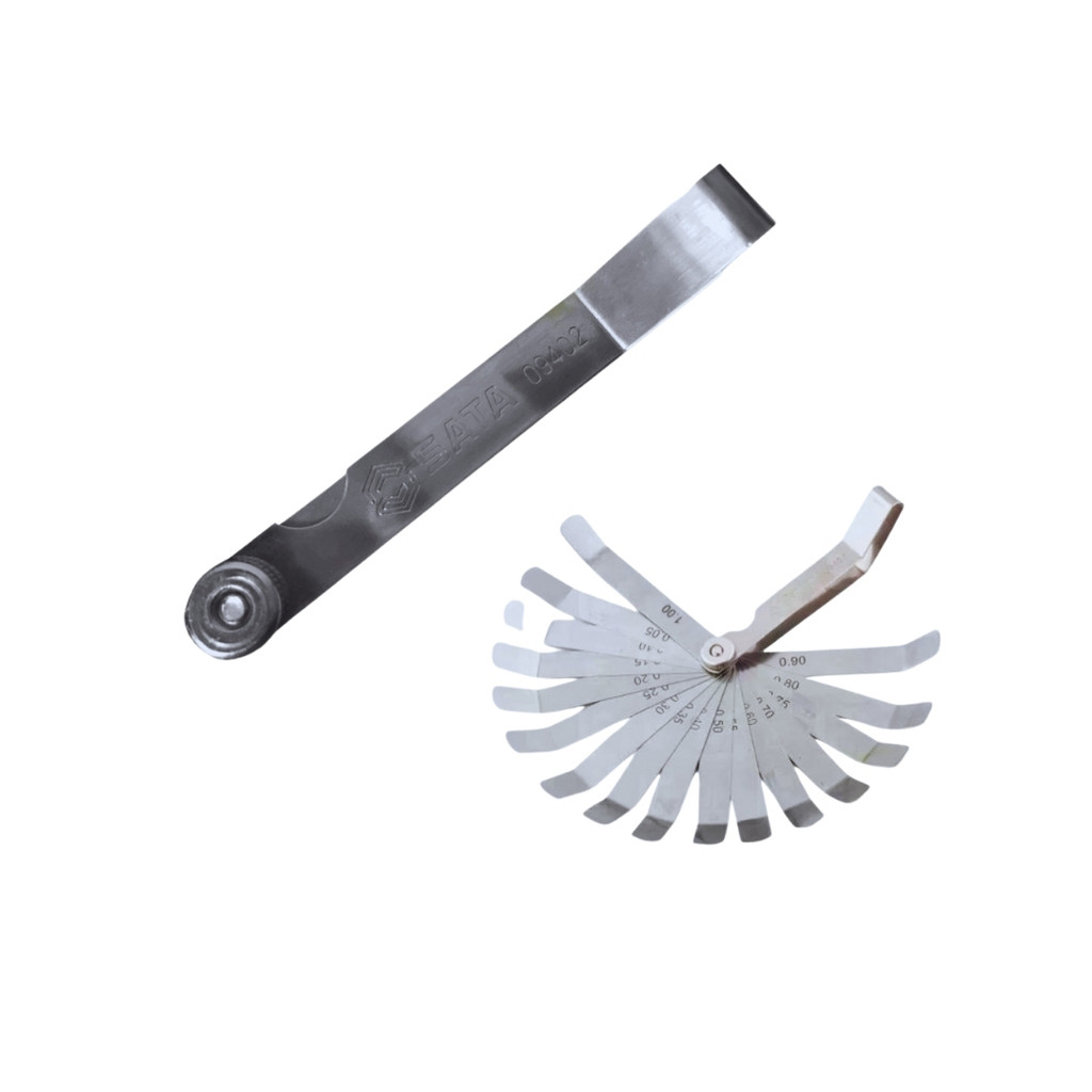 Jogo Calibrador Folga Em Lâminas 16 Pç - ST09402SJ - Precisão para Ajustes Milimétricos em Oferta na Shopee