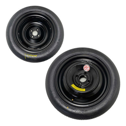 Roda Ferro Estepe Fino 4 Furos T138 80d15 Fit City 2015 2020