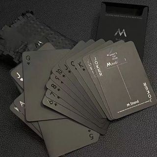 Matand 5o aniversário limitado cartas de jogo laser de alto valor Poker dormitório reflexivo entretenimento essencial po