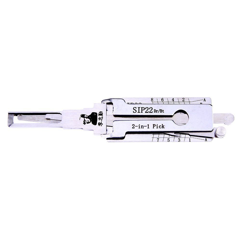 ORIGINAL LISHI SIP22 Para Fiat Lancia Iveco 2 em 1 Seletor de Chave e Decodificador SBMS XW5M