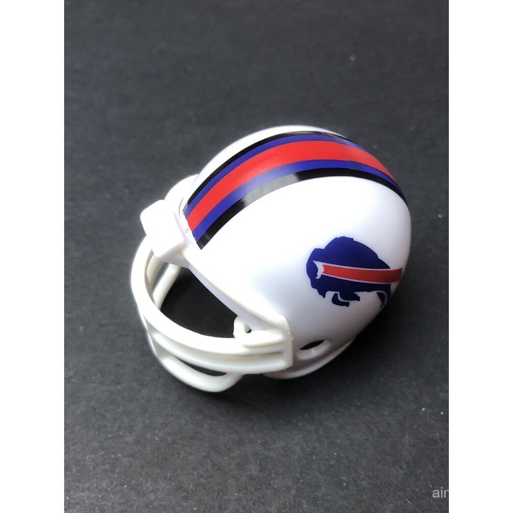 Acessório popular para bonecos de brinquedo: capacete de futebol americano 1/6 da equipe NFL RIDDELL, item colecionável