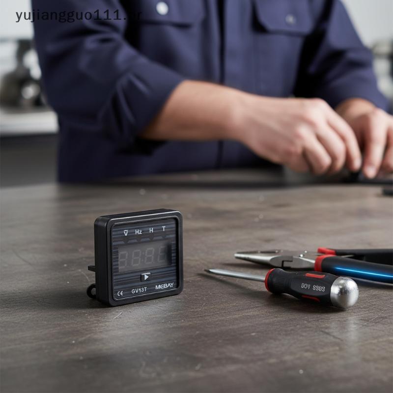 # Novo Poderoso Instrumento De Medidor De Frequência De Voltímetro Digital GV13T Para Medição De Energia Em Tempo Real D