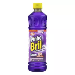 Desinfetante Pinho Bril Campos Lavanda 500ml - Embalagem com 12 Unidades