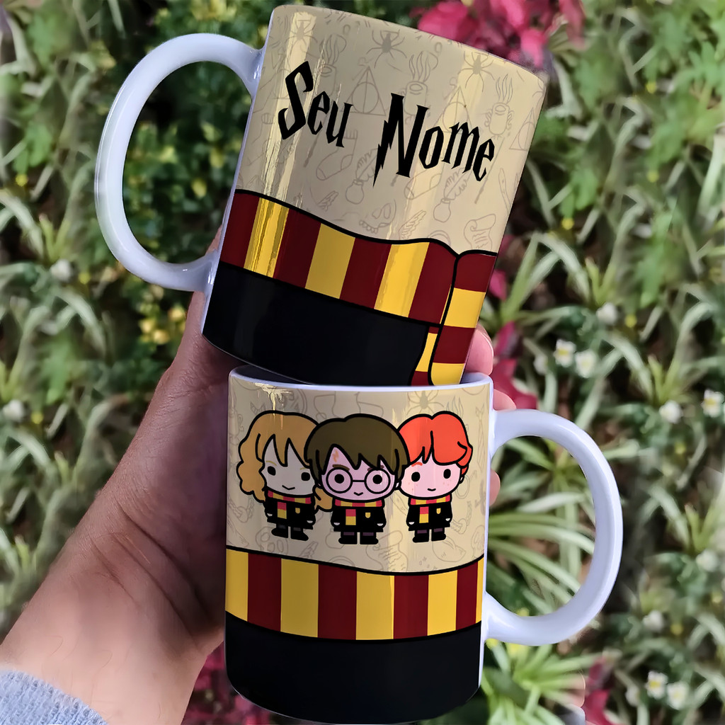 Caneca Harry Potter Personalizada com Nome