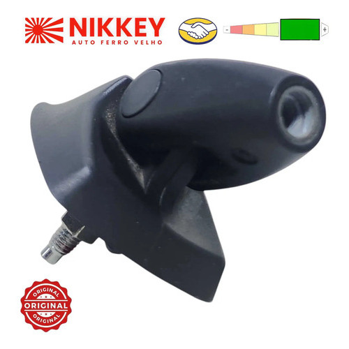 Base Da Antena Renault Kwid 2018 19 20 21 22 2023 Preto