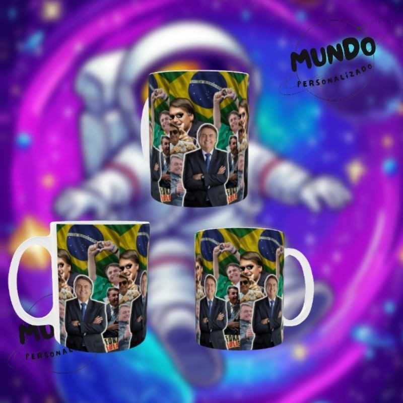 Caneca Bolsonaro Mito Brasil