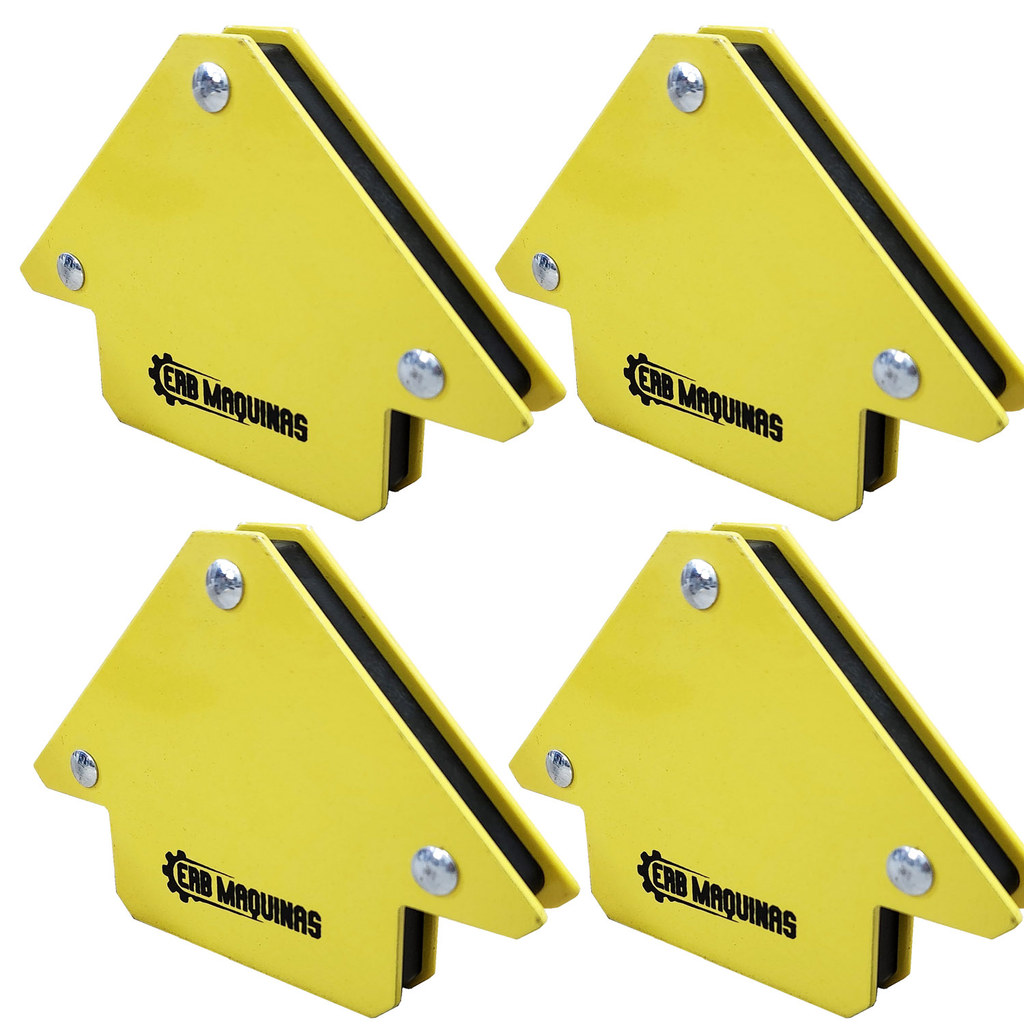 Kit 4 Esquadro Soldador Profissional Soldagem 10kg Cada Erbmaquinas