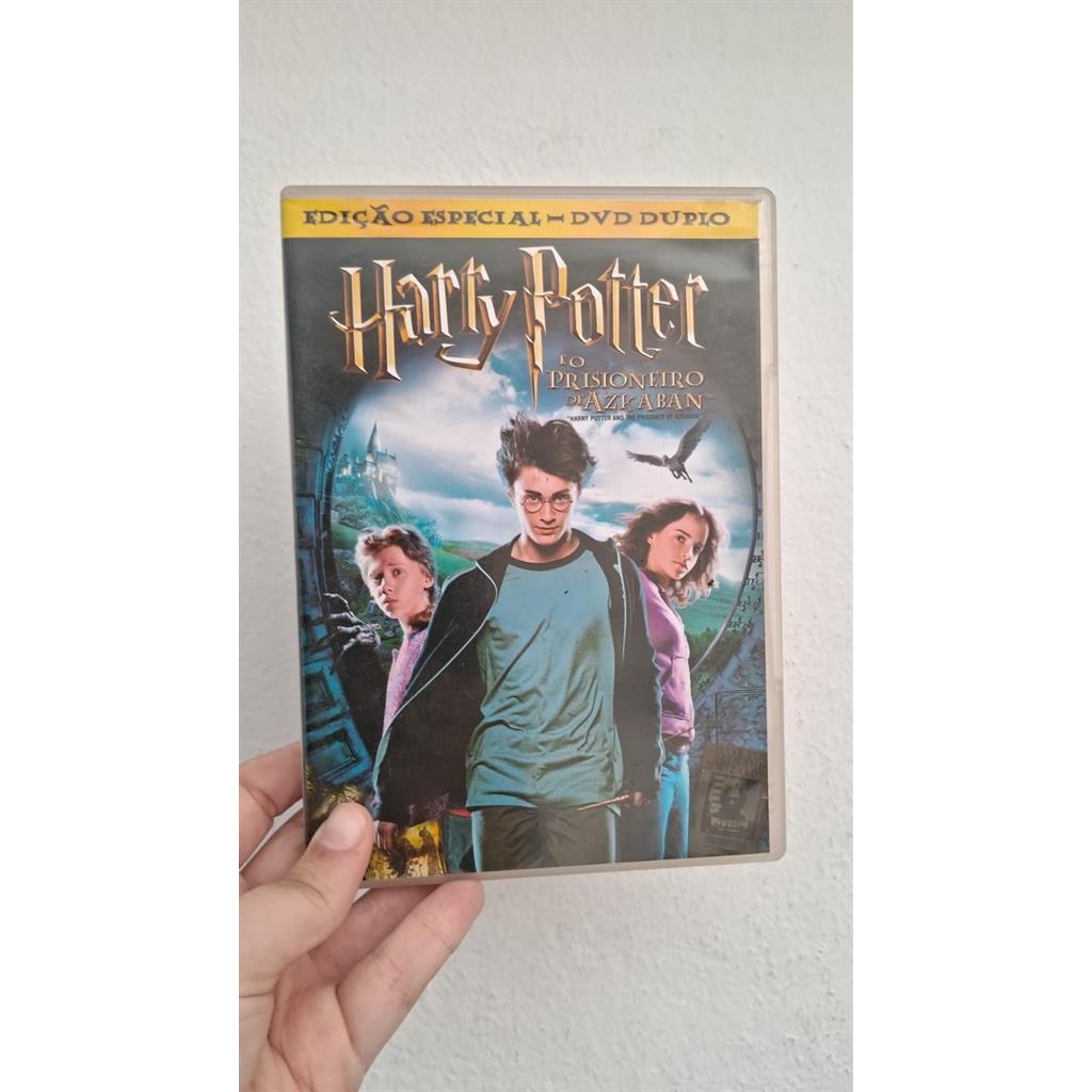 DVD HARRY POTTER E O PRISIONEIRO DE AZKABAN direção ALFONSO CUERÓN