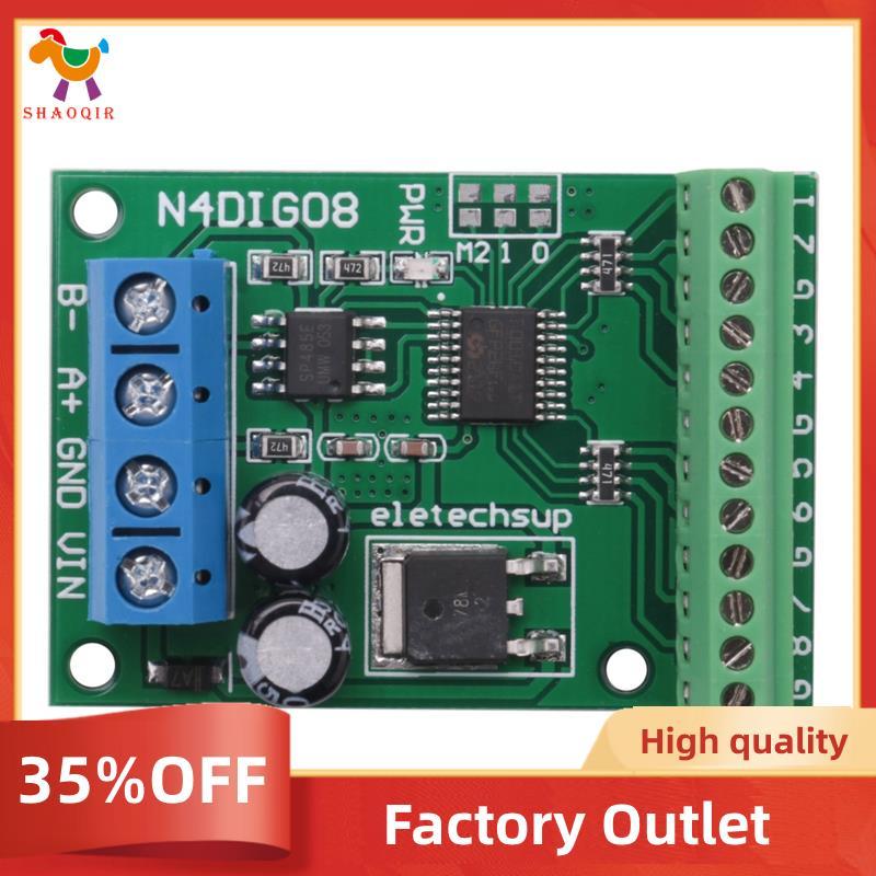 Interruptor Digital De Entrada/Saída De 8 Canais TTL LvTTL CMOS RS485 IO Módulo De Controle Placa Modbus Rtu Para Relé P