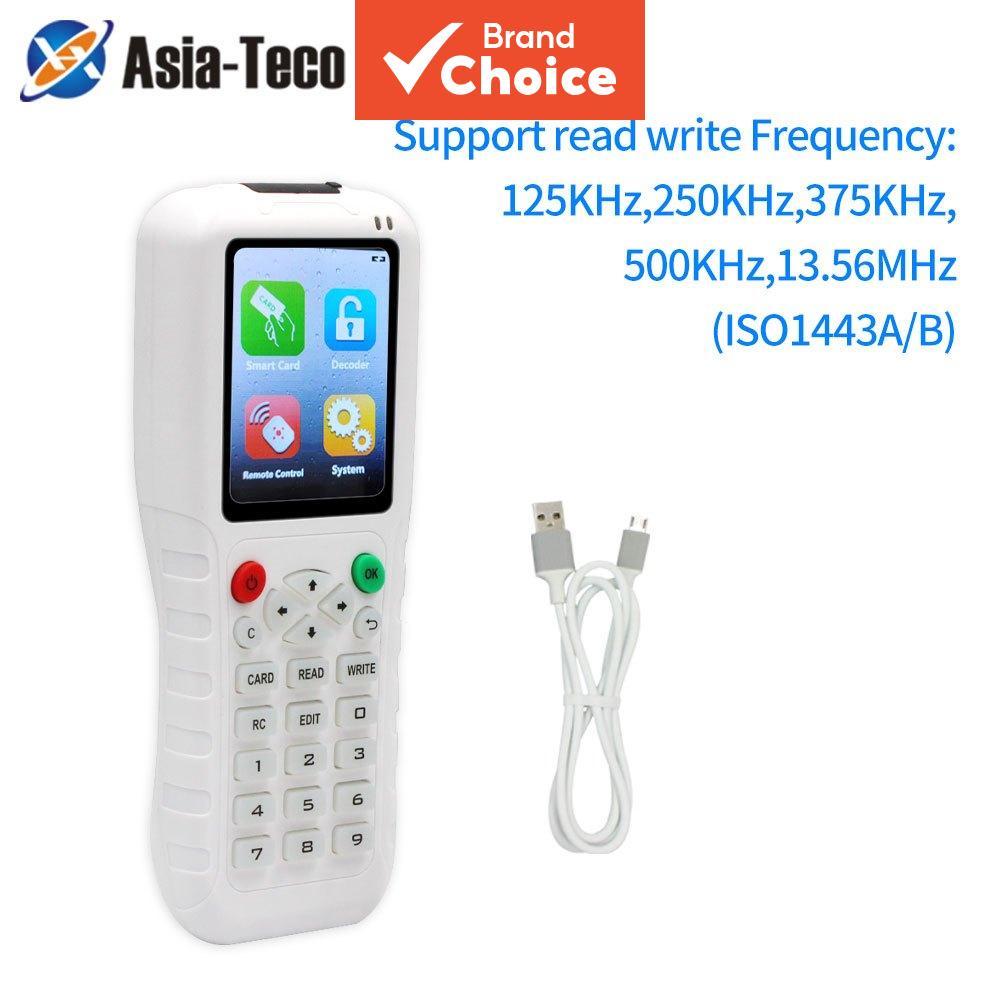 Novo Leitor de Cartões Inteligente de RFID com Criptografia WiFi 13.56Mhz Duplicador de Tag 125Khz T5577 Clonador NFC