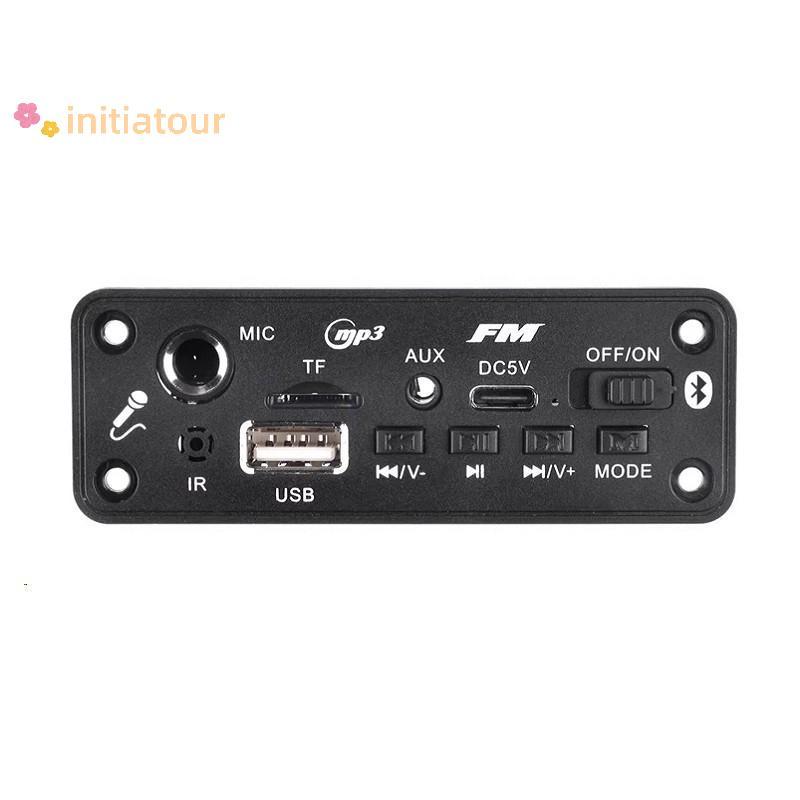 [Init-t] 1 Conjunto 2 * 3W/5W Amplificador Reprodutor De Áudio Placa Decodificadora MP3 5V DIY MP3 Player Módulo De Rádi