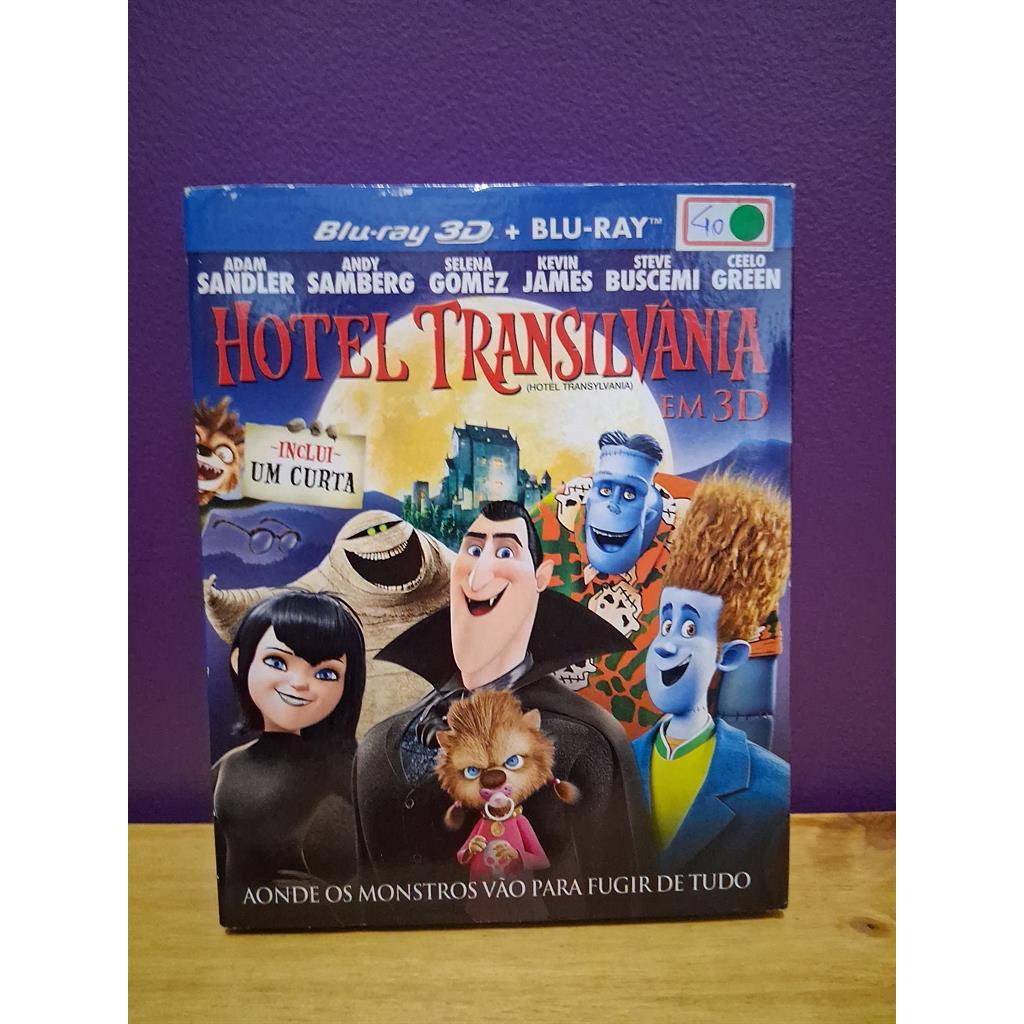 DVD Blu-ray 3D+ Blu-ray Hotel Transilvânia Original Dublado direção Genndy Tartakovsky