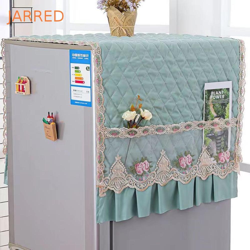 Lavagem JARRED | Capas , Bolsos De Renda 55 * 140cm Contra Poeira Para Geladeira , Pano De Lavadora De Algodão De Poliés