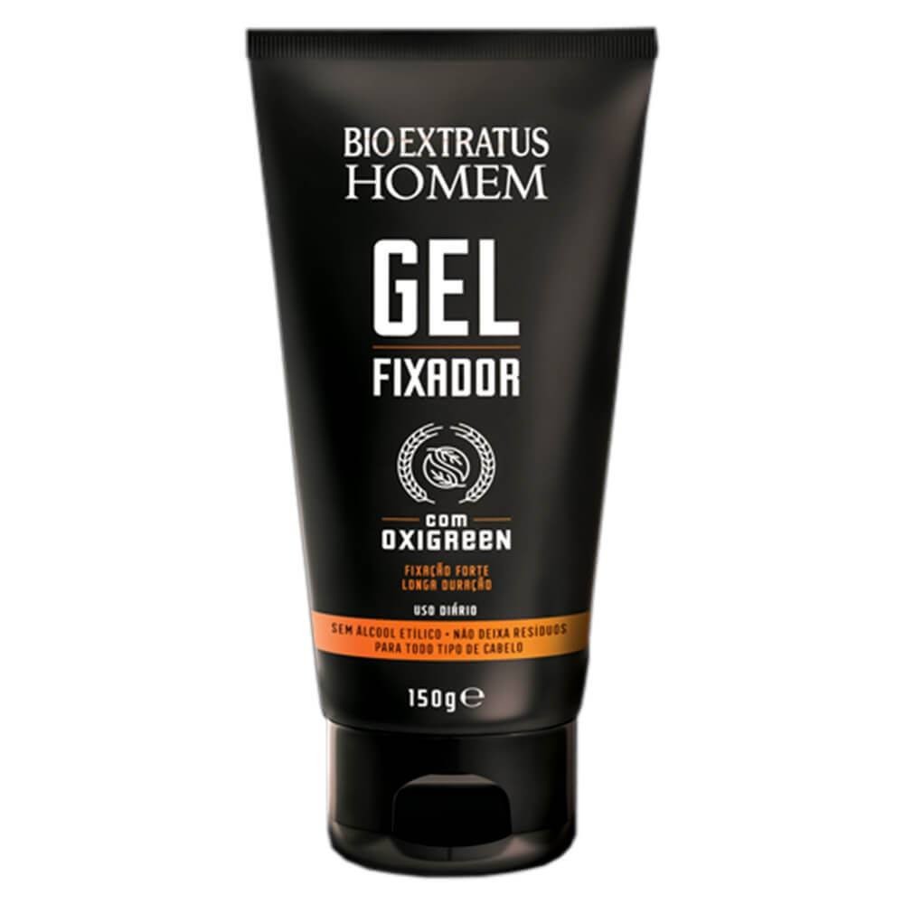 Gel Fixador Homem Cabelo E Barba Bio Extratus 150g