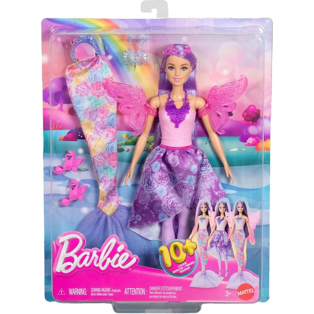 Boneca Barbie Looks Fada e Sereia Mattel JCP74