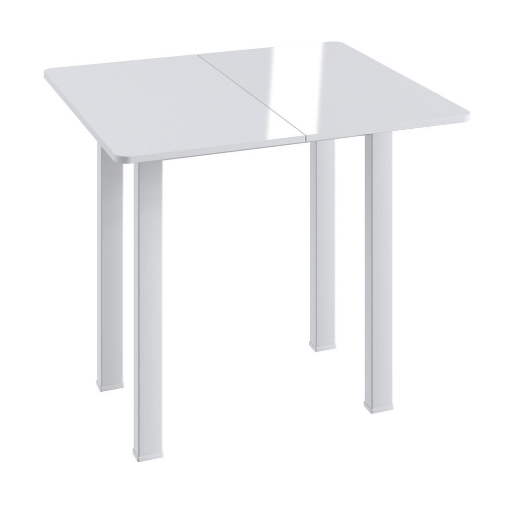 Mesa para Sala de Jantar Dobrável 800 MDF Branco