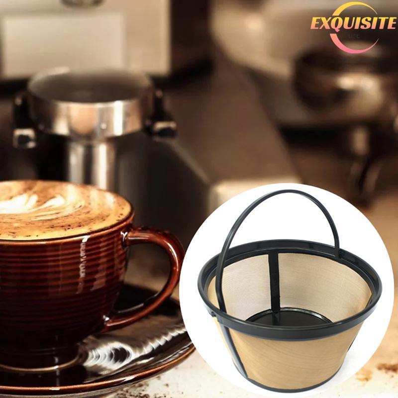 [EL-t] Suporte De Filtro De Cafeteira Reutilizável , Cesta De Malha Gotejadora , Utensílios De Cozinha , Ferramentas Nov