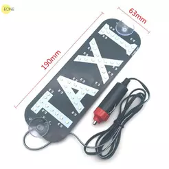 EONE Sinal De Táxi LED Luz Indicadora Painel Advertência Com Sucção Farol DC12V Quente