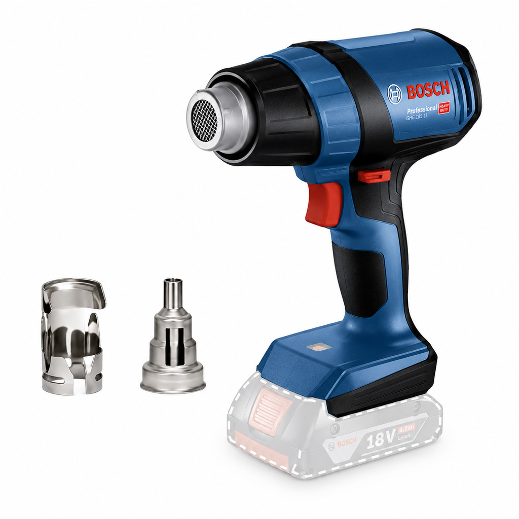 Soprador Térmico GHG 18V-50 Bosch com 2 Bicos a Bateria