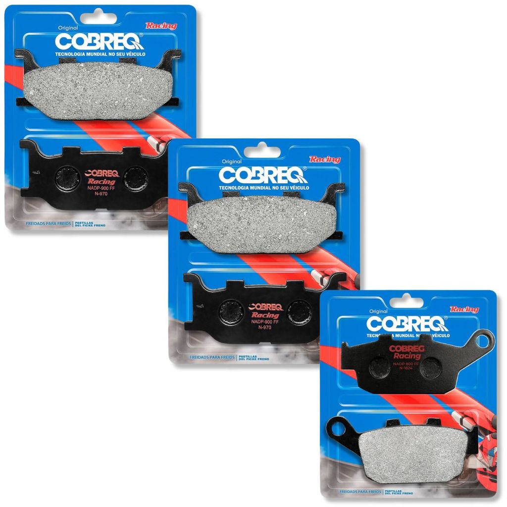 Kit Pastilhas de Freio Xj6 2009-2012 Cobreq