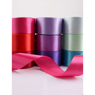 5cm fita presente cetim colorido artesanal fita ampliada roxo 50mm arco fita